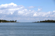 Welland Canal entrance from Lake Ontario at Port Weller